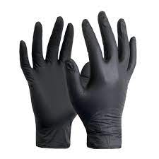 GUANTES DE NITRILO NEGRO